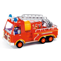 Thumbnail for Djeco Leksaksbilar Crazy Motors Captain Fire