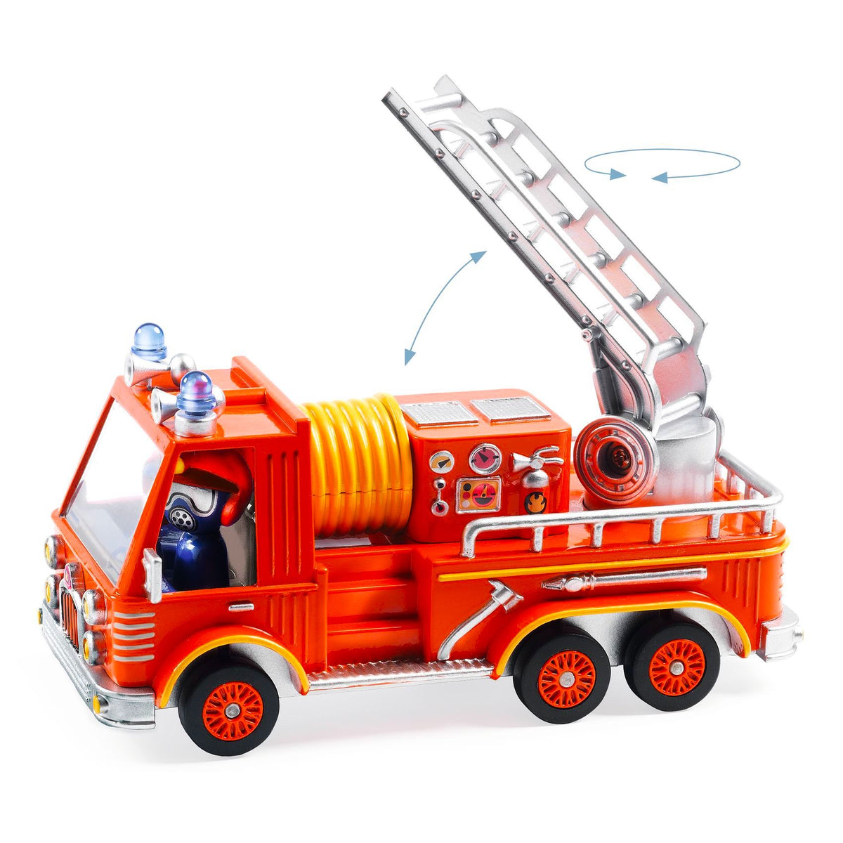 Djeco Leksaksbilar Crazy Motors Captain Fire