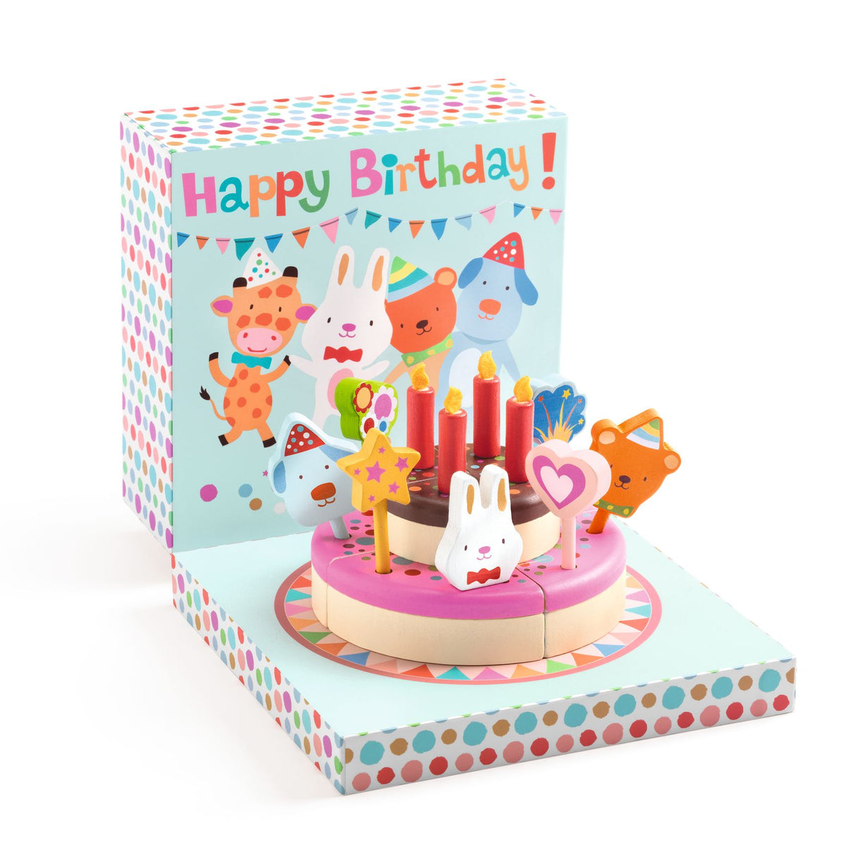 Djeco Leksakstårta Happy Birthday