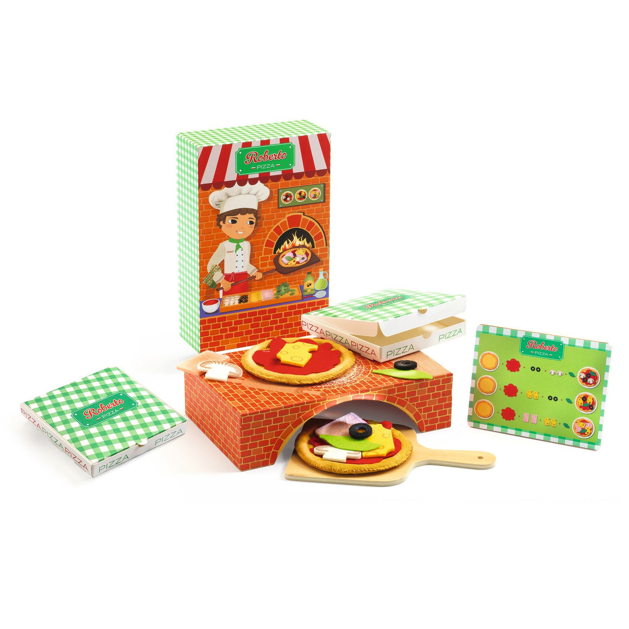 Djeco Leksakspizza Roberto Pizza