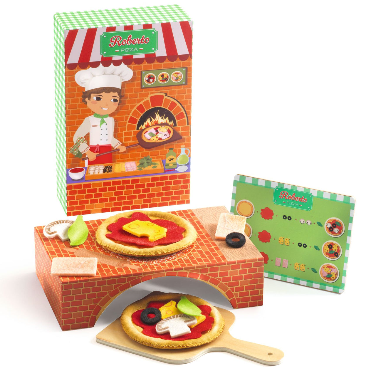Djeco Leksakspizza Roberto Pizza