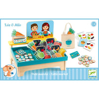Thumbnail for Djeco Marknadsstånd i trä Léa & Milo Little Market