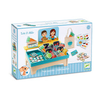 Thumbnail for Djeco Marknadsstånd i trä Léa & Milo Little Market