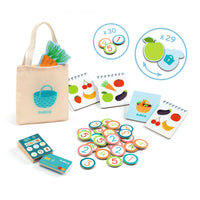 Thumbnail for Djeco Marknadsstånd i trä Léa & Milo Little Market