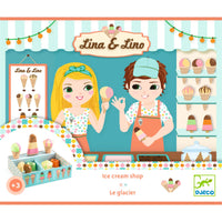 Thumbnail for Djeco Glasskiosk Lina & Lino Ice Cream