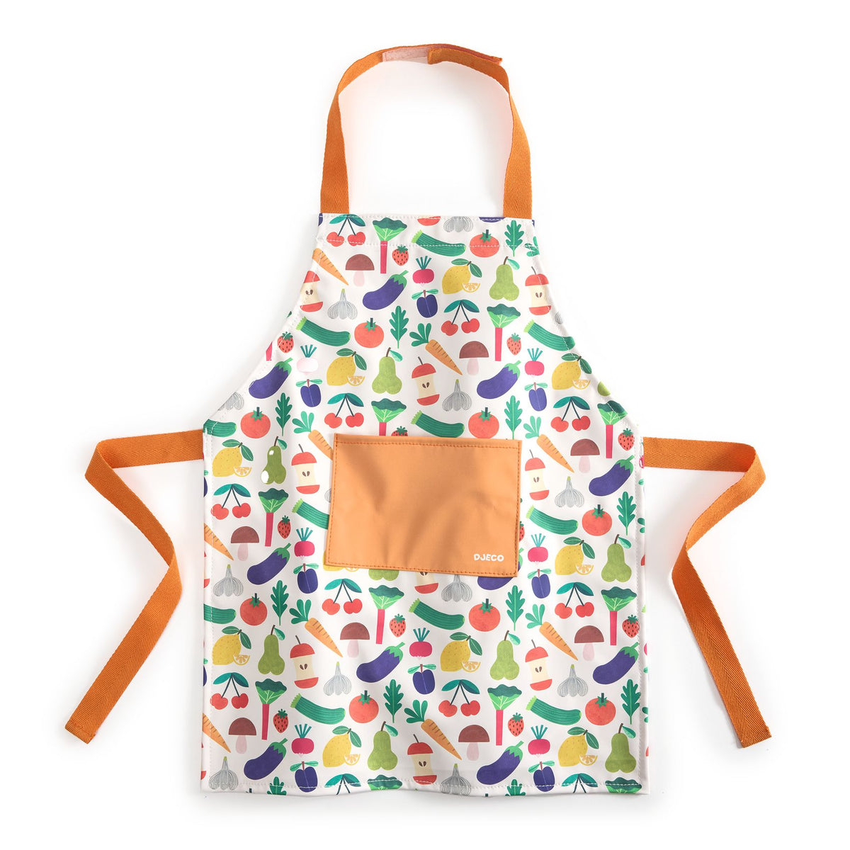 Djeco Målarrock Grönsakslandet med fickor (46cm)