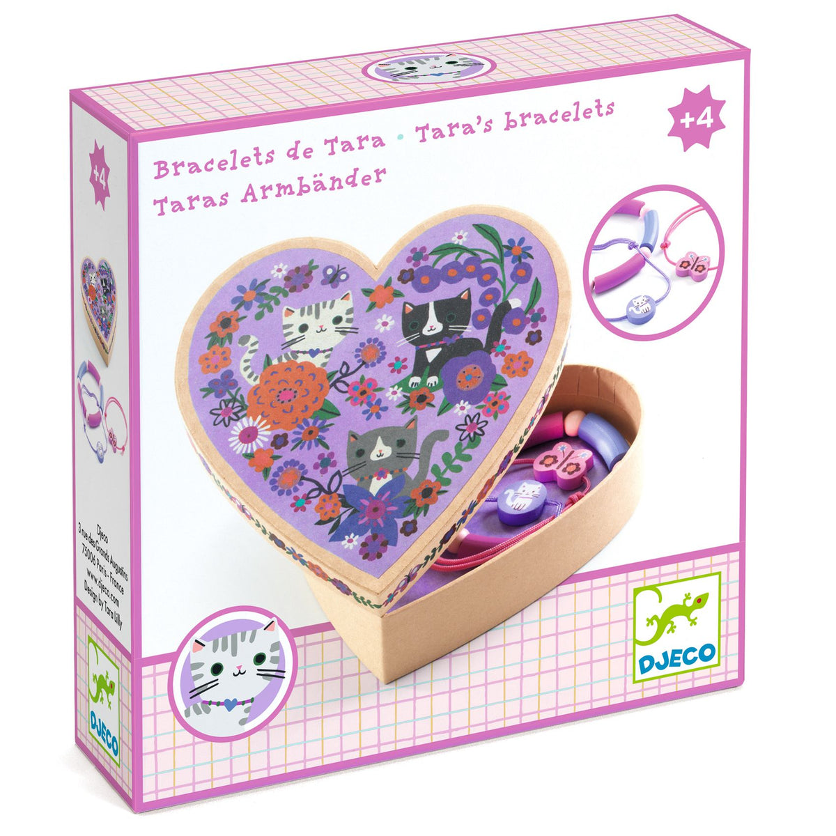 Djeco Ask med armband Tara's Bracelets