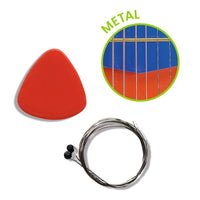Thumbnail for Djeco Gitarr med 6 metallsträngar (54cm)