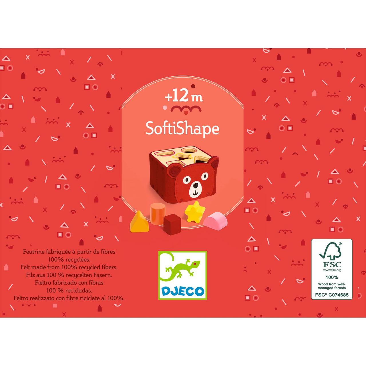 Djeco Sorteringslåda SoftiShape