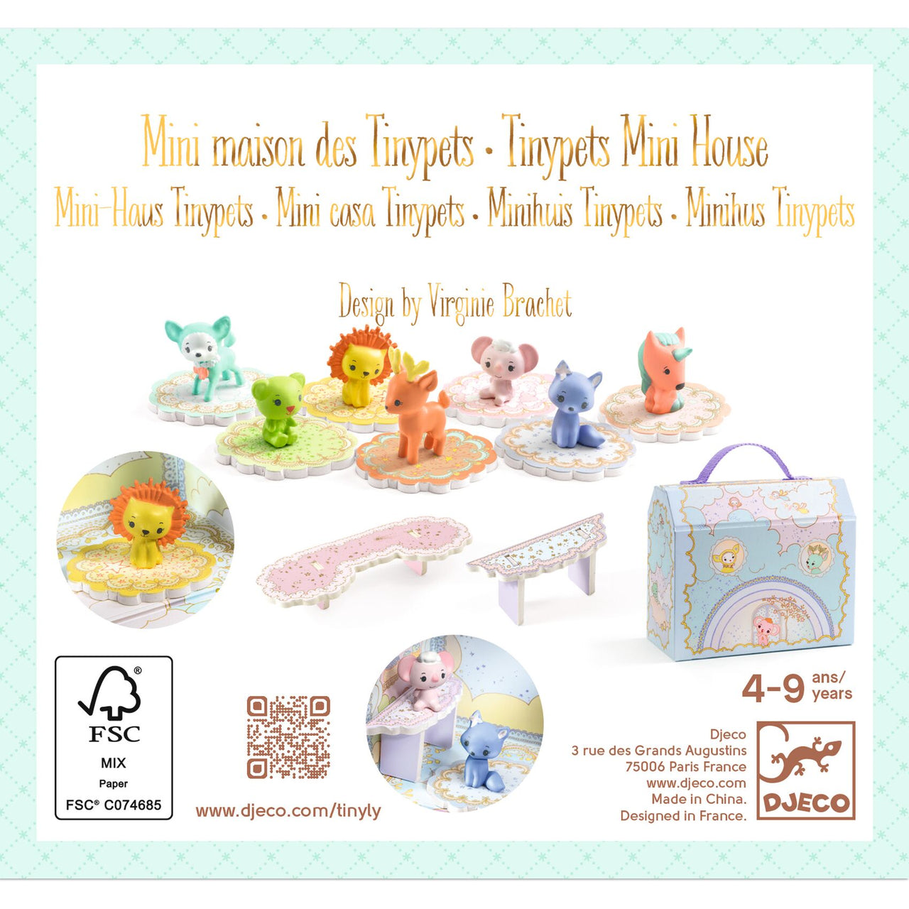 Djeco Tinyly Minihus Tinypets