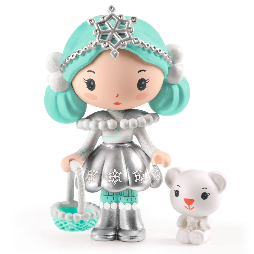 Djeco Tinyly Figurset Isprinsessan Neige & Nours