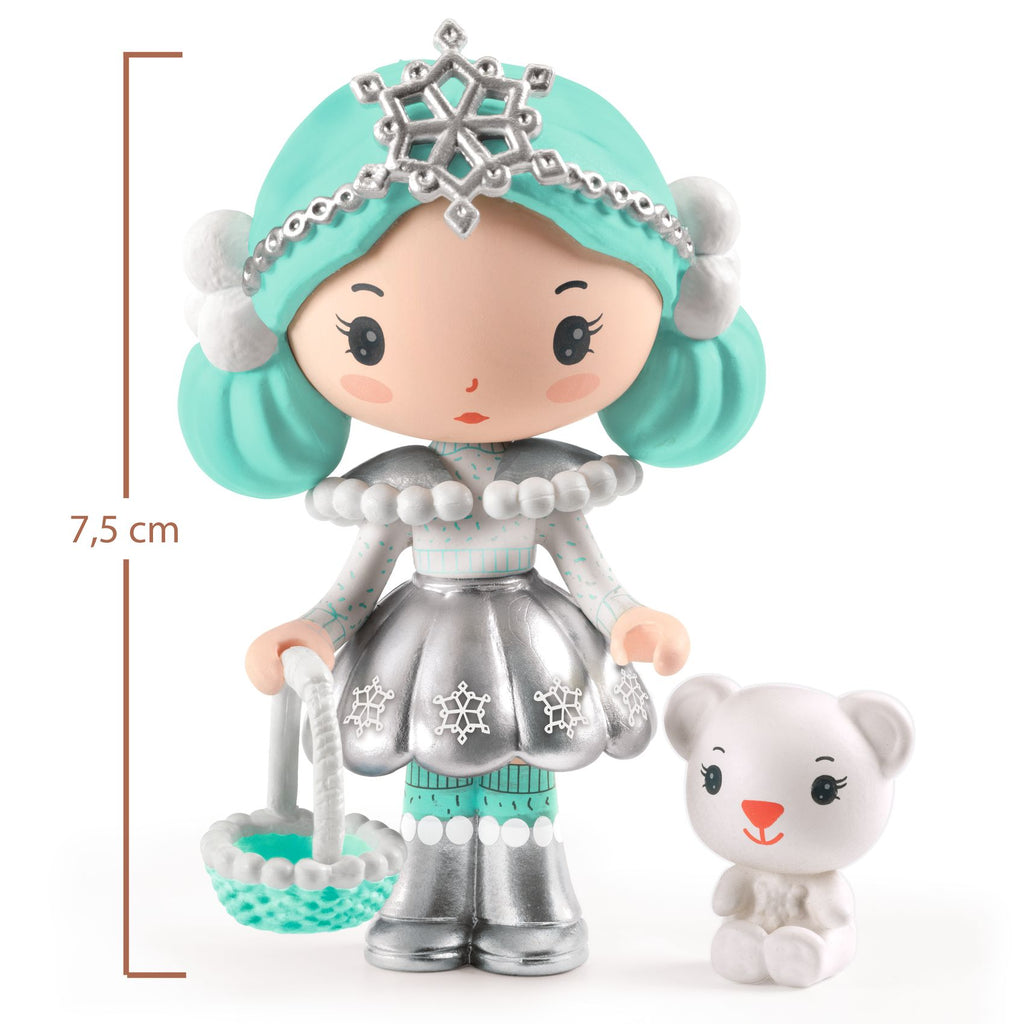 Djeco Tinyly Figurset Isprinsessan Neige & Nours
