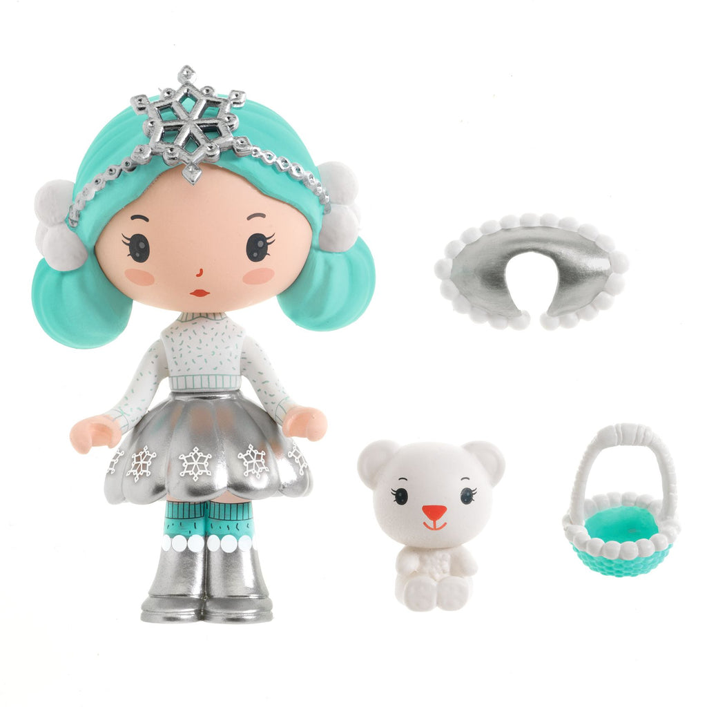 Djeco Tinyly Figurset Isprinsessan Neige & Nours