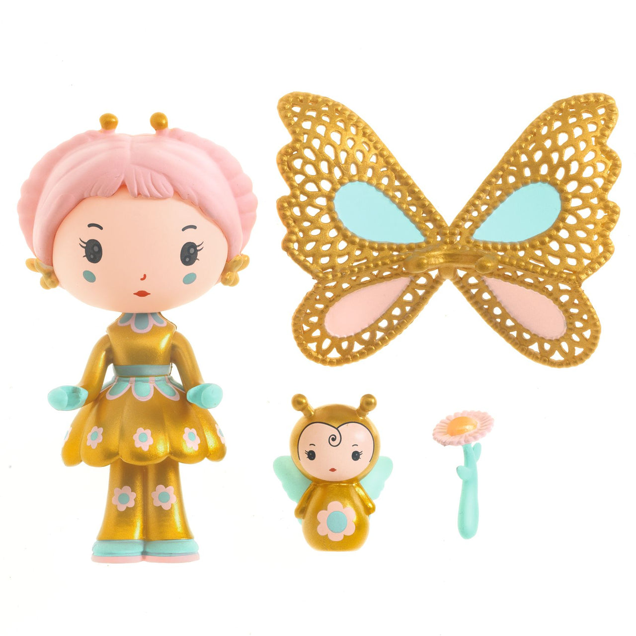 Djeco Tinyly Figurset Fjärilsälvan Hortense & Fly