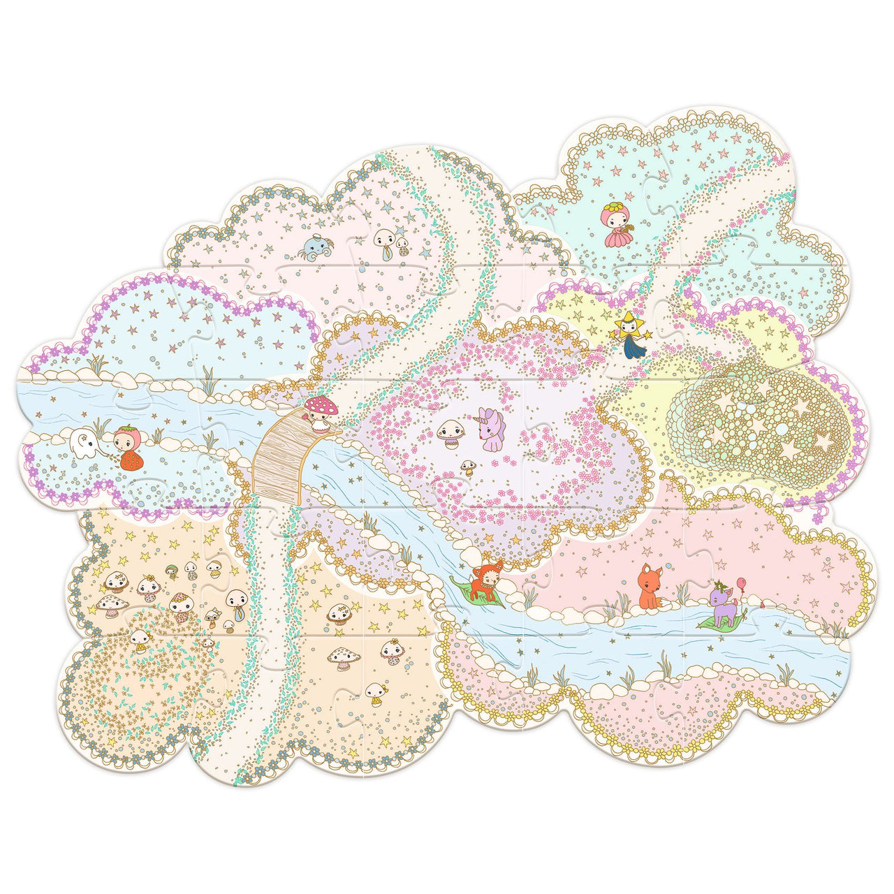 Djeco Tinyly Pussel Lily Tinypuzz (33 bitar)