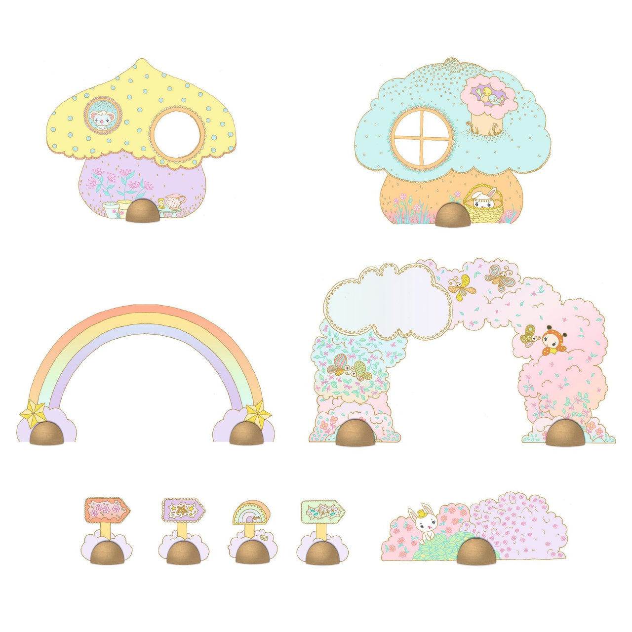 Djeco Tinyly Pussel Lily Tinypuzz (33 bitar)