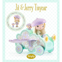 Thumbnail for Djeco Tinyly Figurset Jil och molnbilen Tinycar