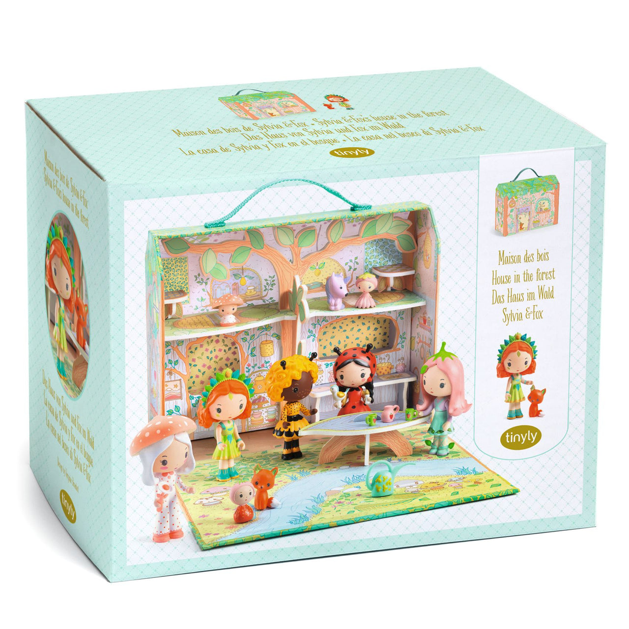 Djeco Tinyly Dockhus Sylvia and Foxs House