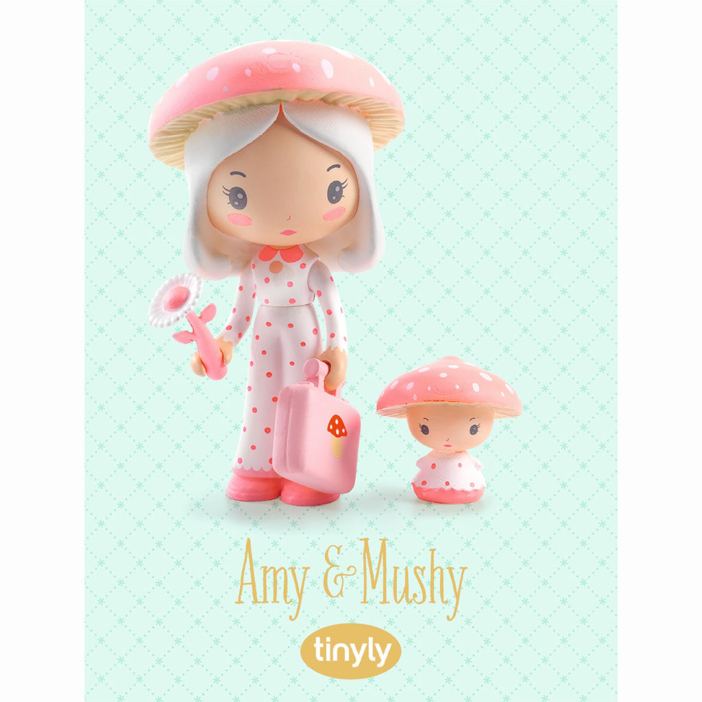 Djeco Tinyly figursæt Amy & Mushy