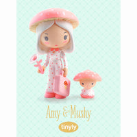 Thumbnail for Djeco Tinyly Figurset Amy & Mushy