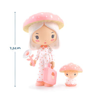 Thumbnail for Djeco Tinyly Figurset Amy & Mushy