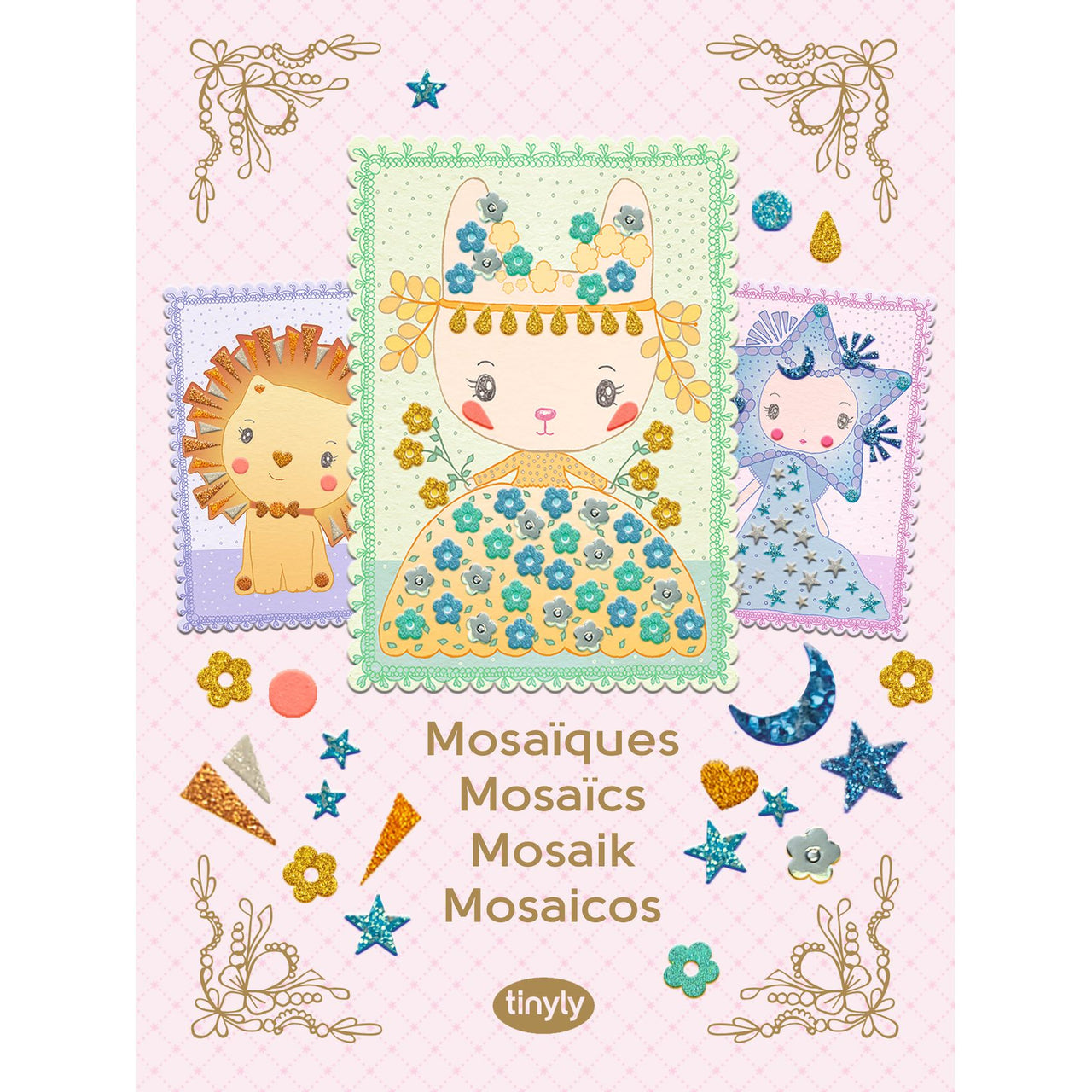 Djeco Pysselbox Mosaik Margo & Co