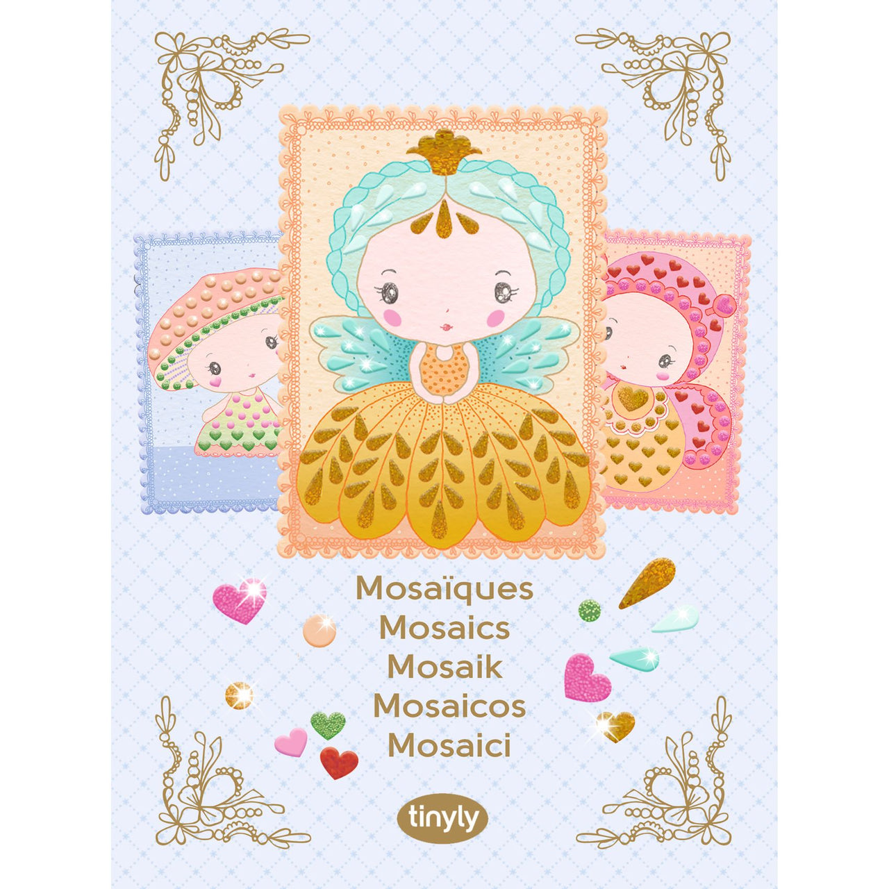 Djeco Pysselbox Mosaik Stella & Co