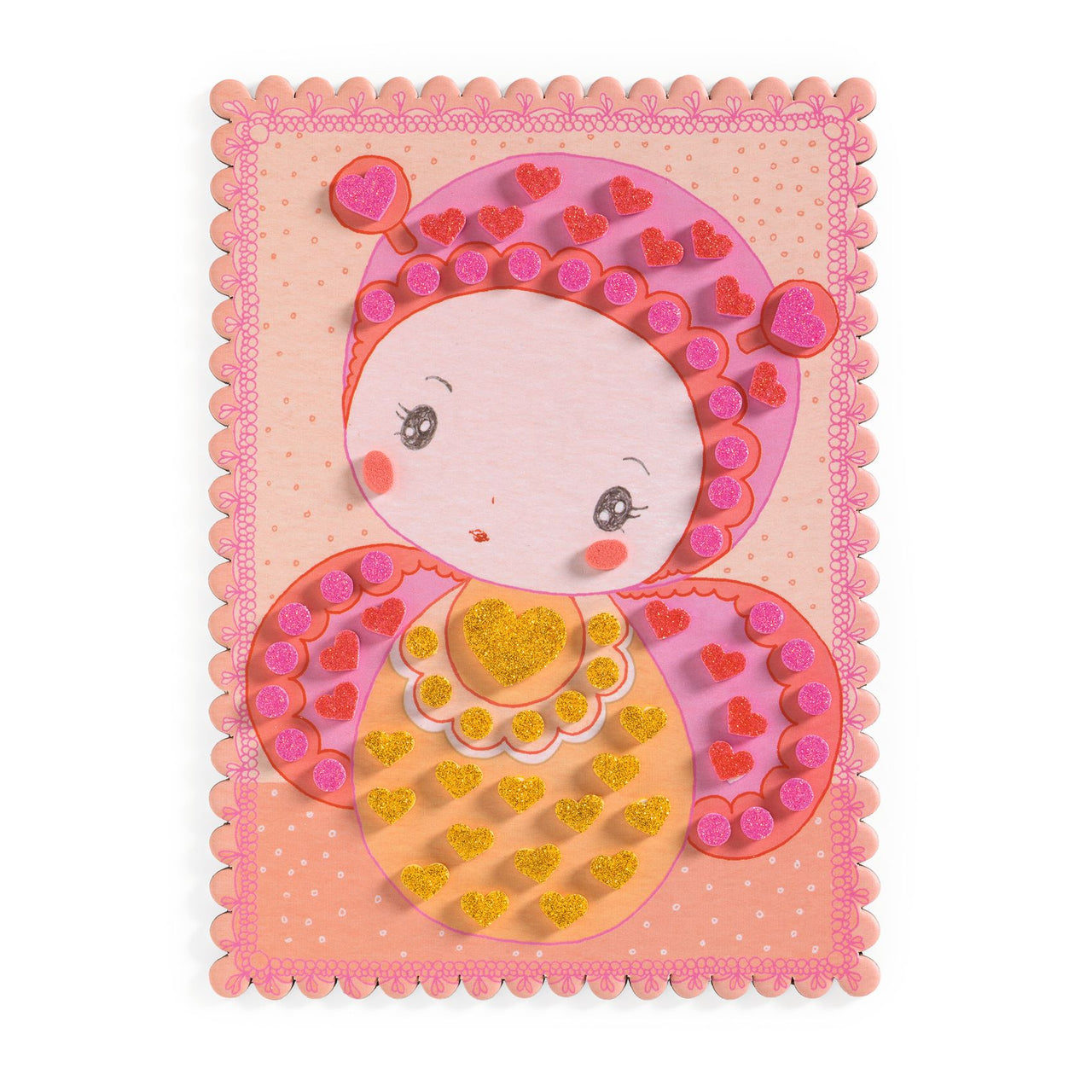 Djeco Pysselbox Mosaik Stella & Co