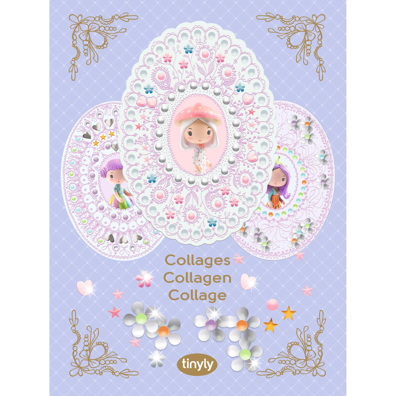 Djeco Collagepyssel Amy & Co