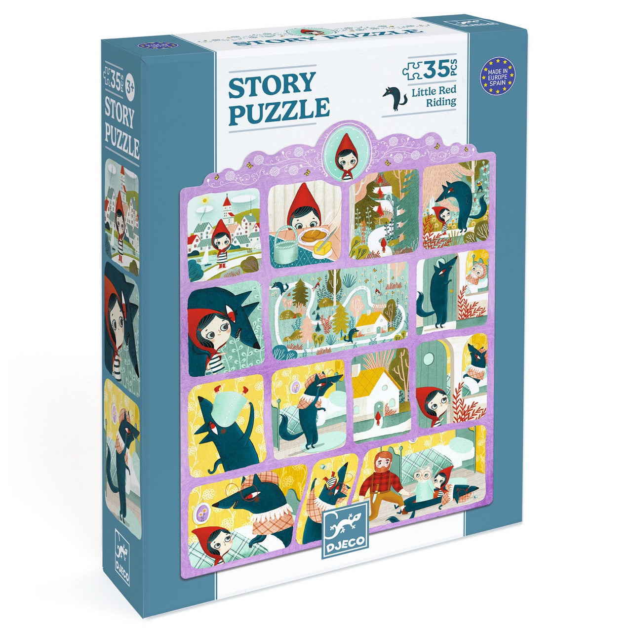 Djeco Pussel Little Red Riding Hood (35 bitar)