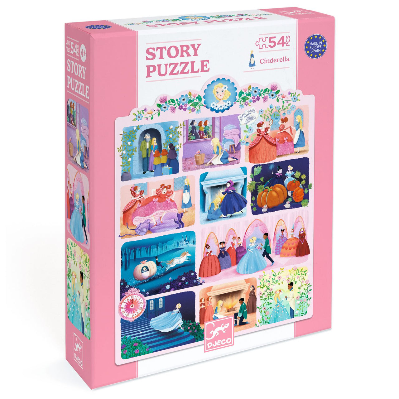 Djeco Pussel Cinderella (54 bitar)
