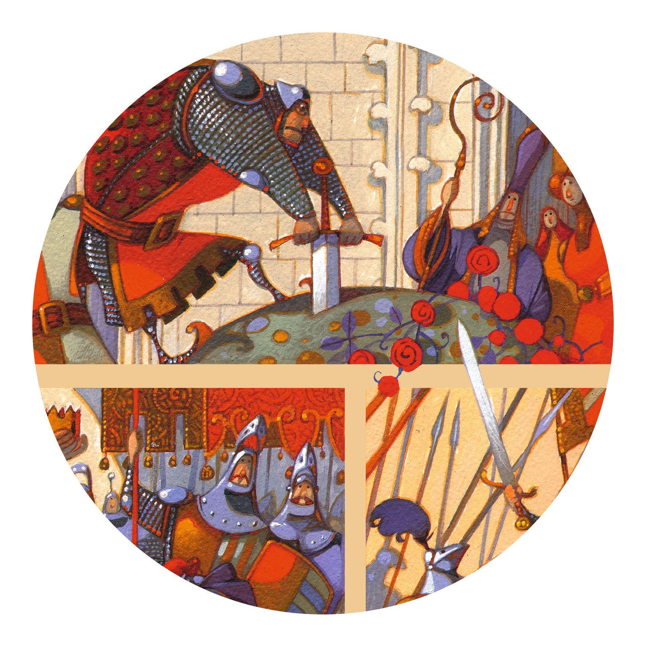 Djeco Pussel The King Arthur (100 bitar)