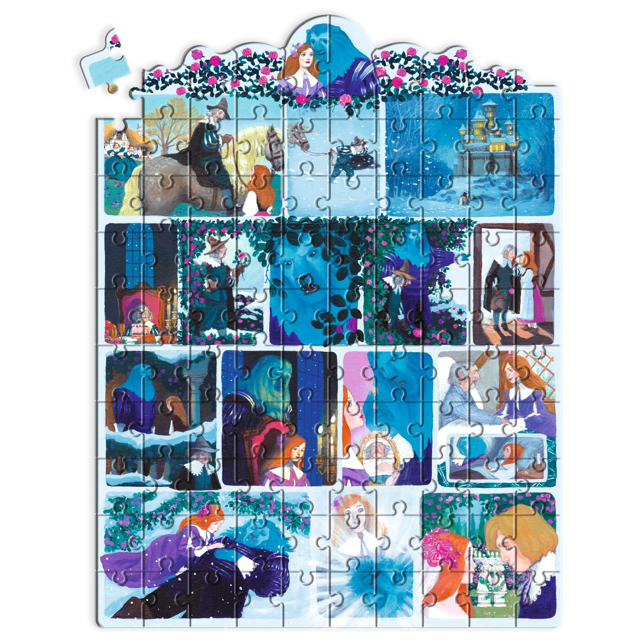 Djeco Pussel Beauty And The Beast (100 bitar)