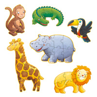 Thumbnail for Djeco Puzzles Marmoset and his friends