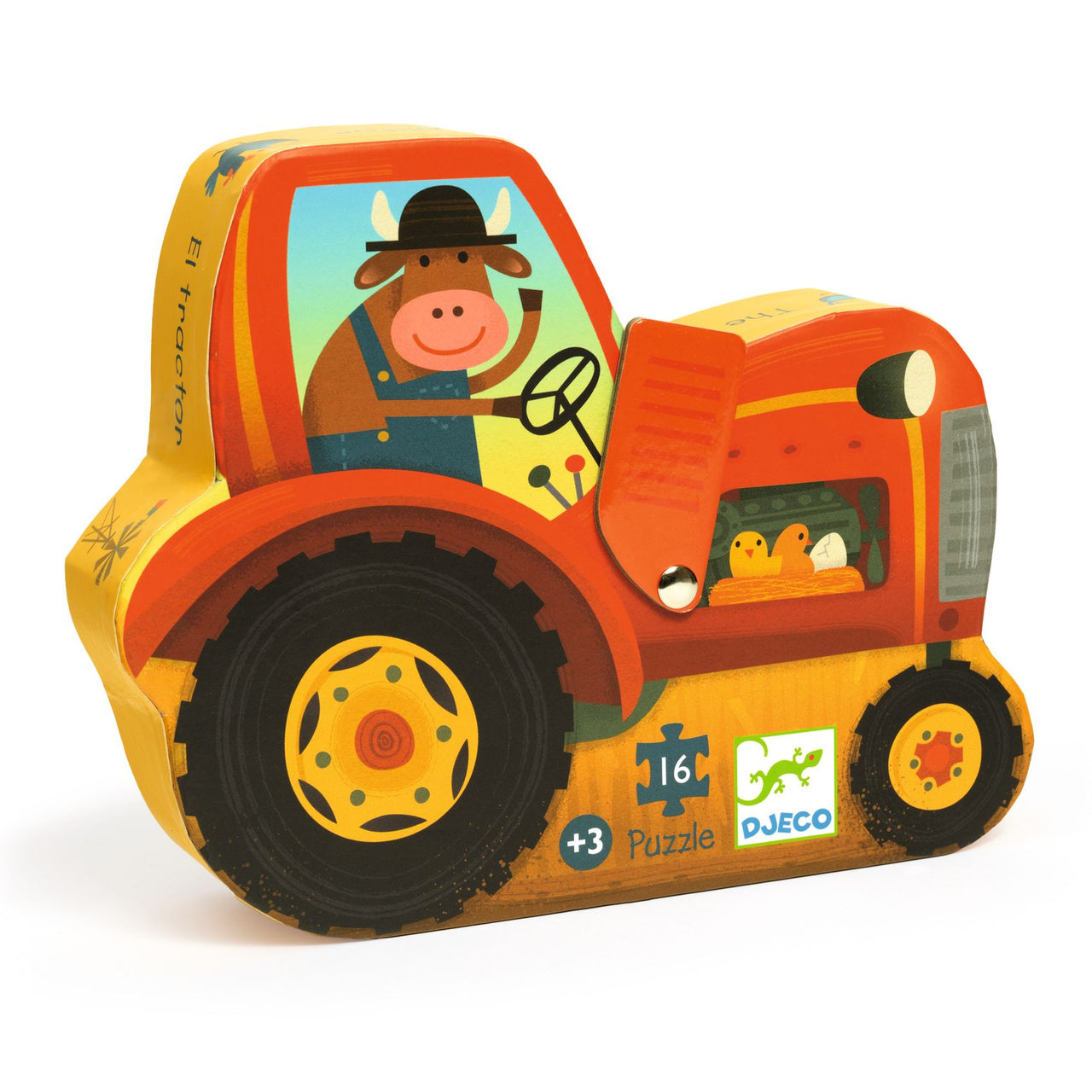 Djeco Pussel The Tractor (16 bitar)
