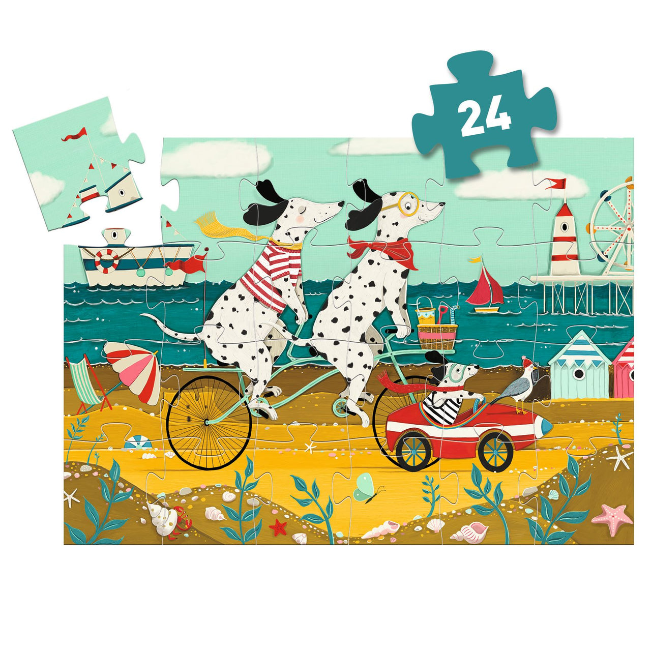 Djeco Pussel Ollie the Dalmatian (24 bitar)