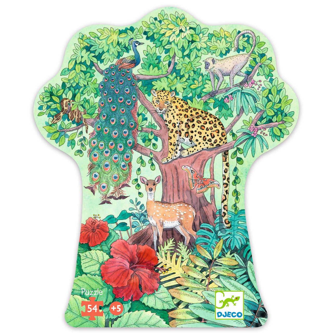 Djeco Pussel Indian Jungle (54 bitar)