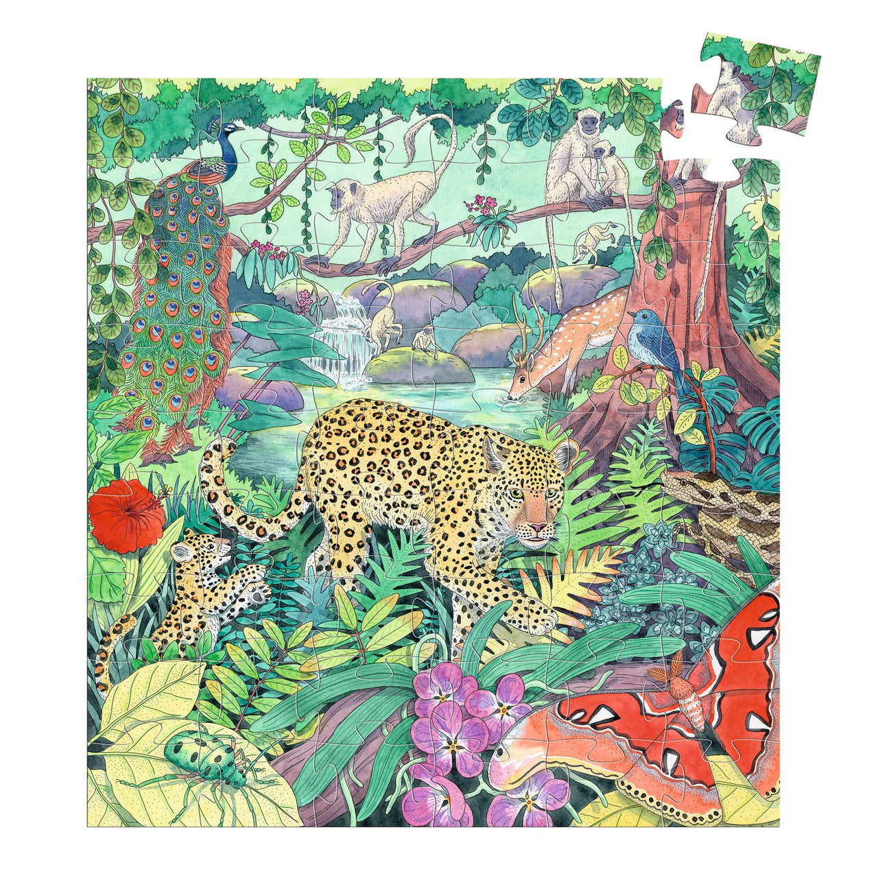Djeco Pussel Indian Jungle (54 bitar)