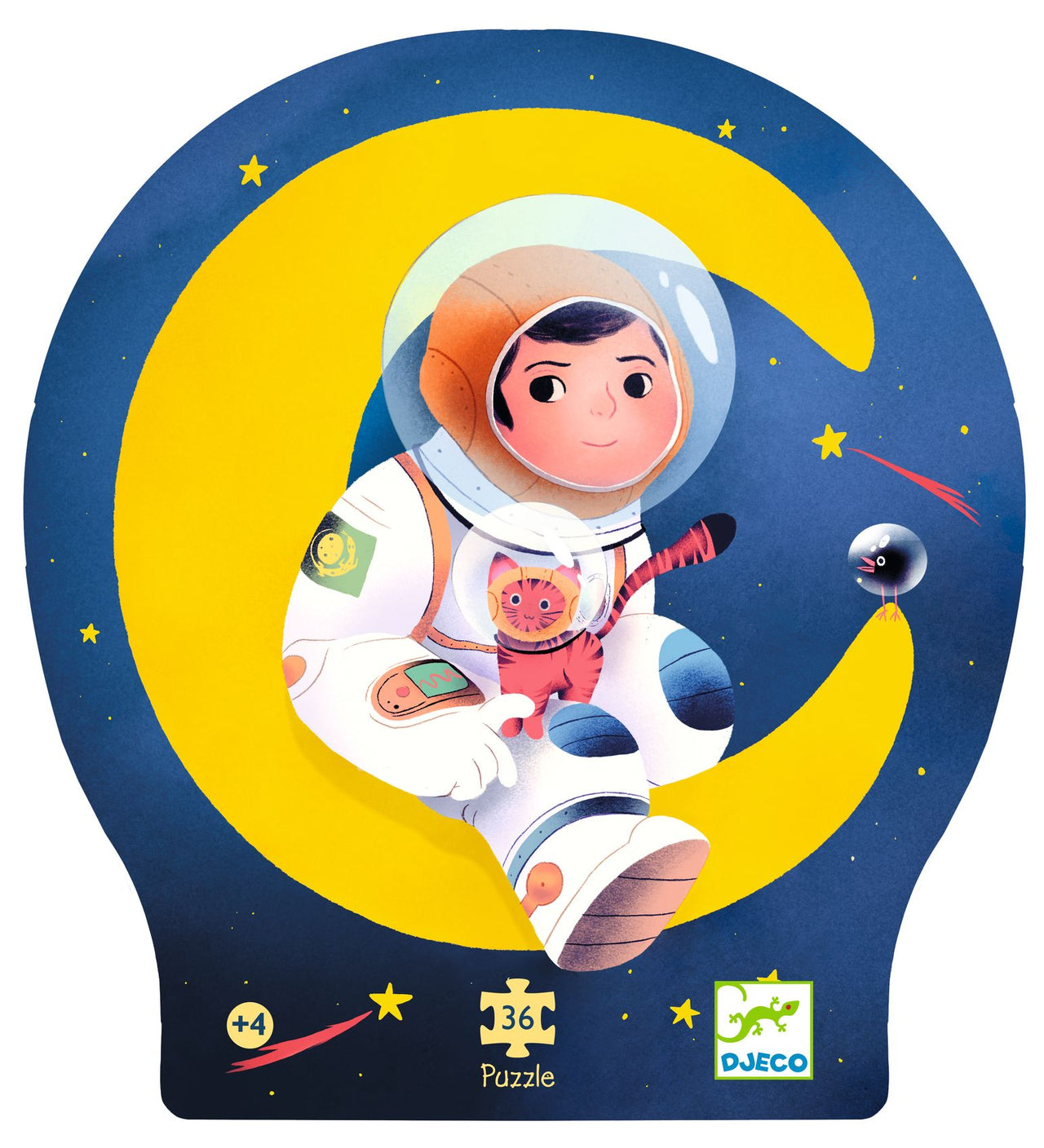 Djeco Pussel An Astronaut On The Moon (36 bitar)