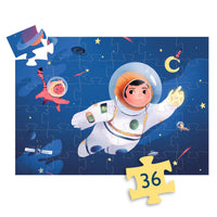 Thumbnail for Djeco Pussel An Astronaut On The Moon (36 bitar)