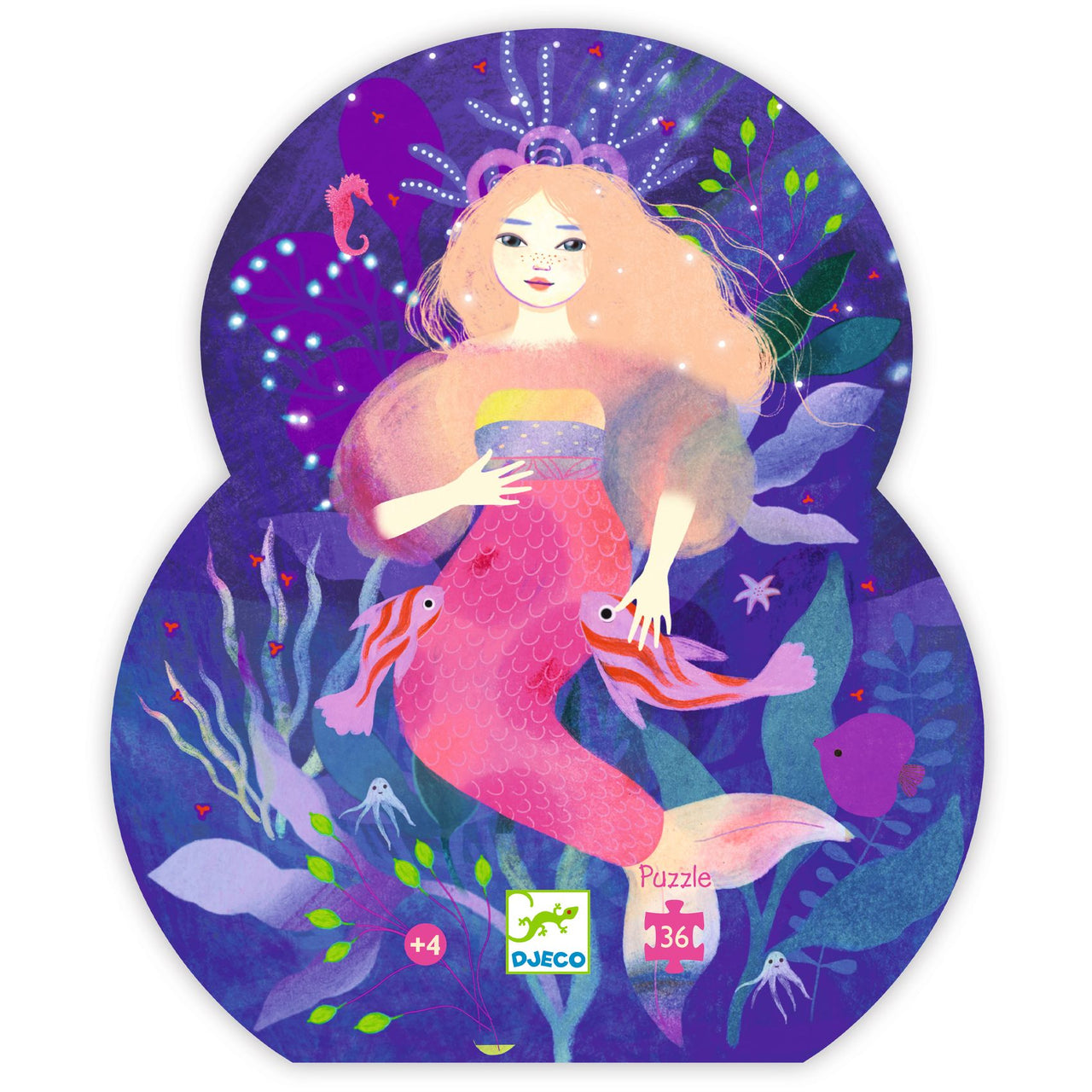 Djeco Pussel Ella the Mermaid (36 bitar)
