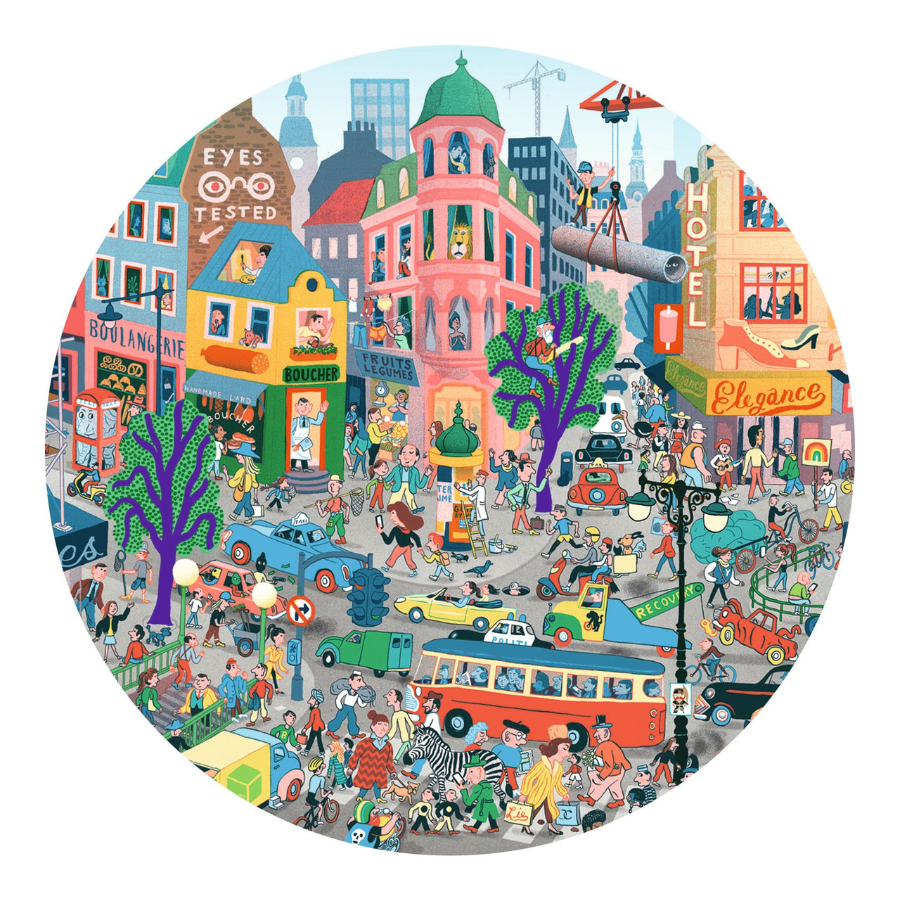 Djeco Observationspussel The City (200 bitar)