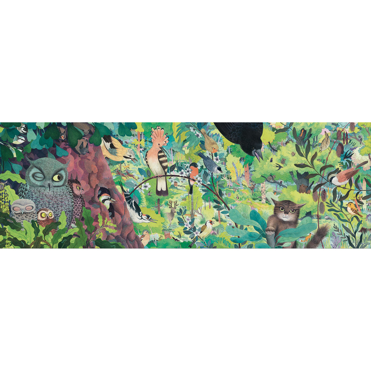 Djeco Owls and birds 1000 pcs - FSC MIX