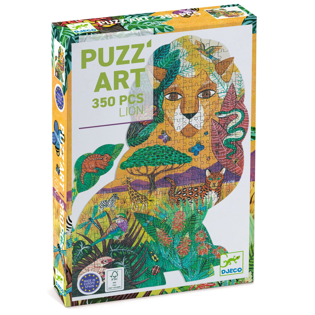 Djeco Puslespil Puzz'Art Løve (350 brikker)