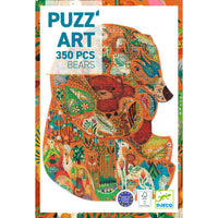 Thumbnail for Djeco Pussel PuzzArt Bears (350 bitar)