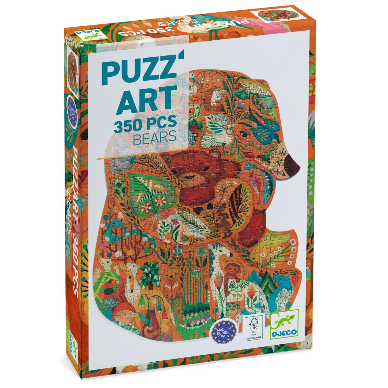 Djeco Pussel PuzzArt Bears (350 bitar)