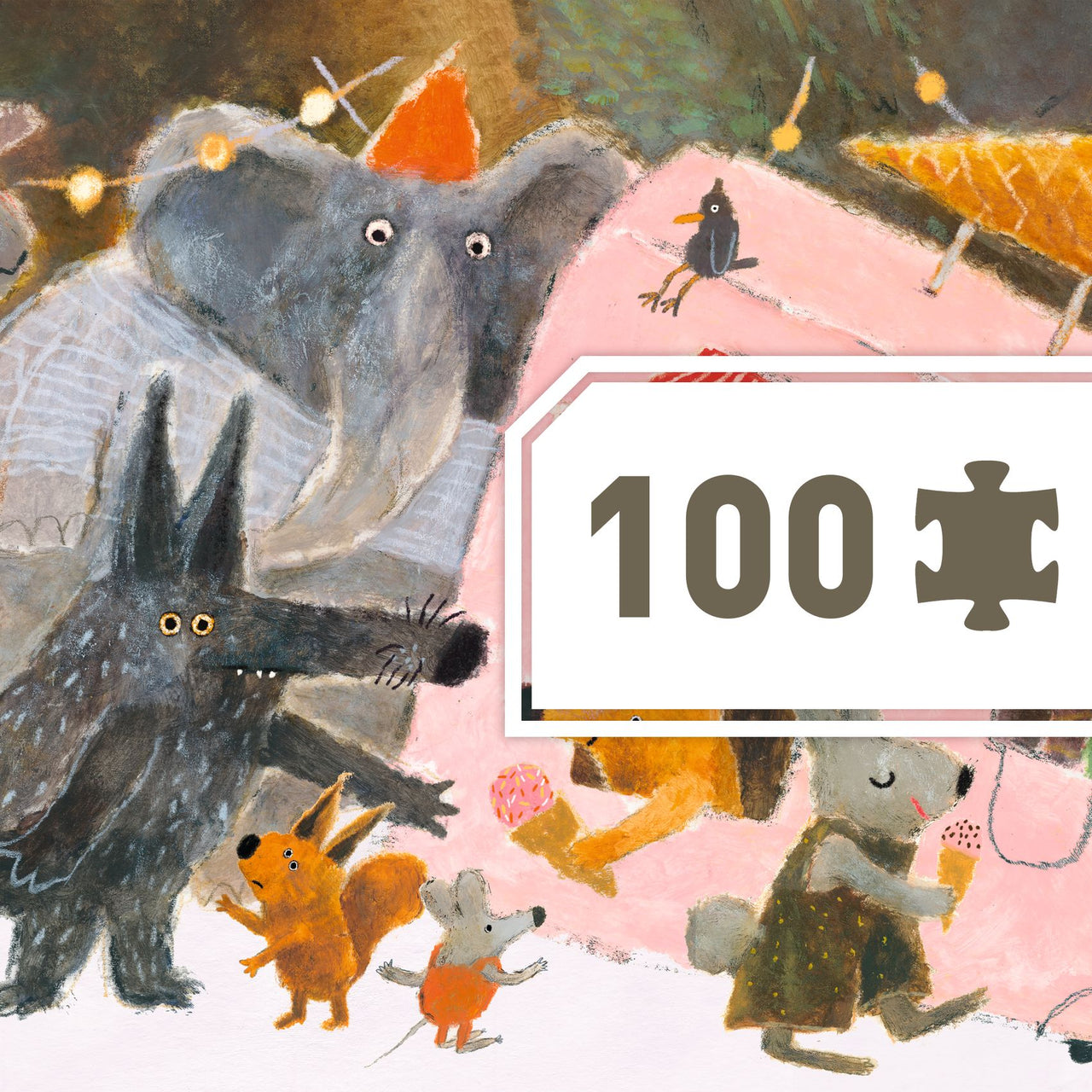 Djeco Pussel The Park (100 bitar)