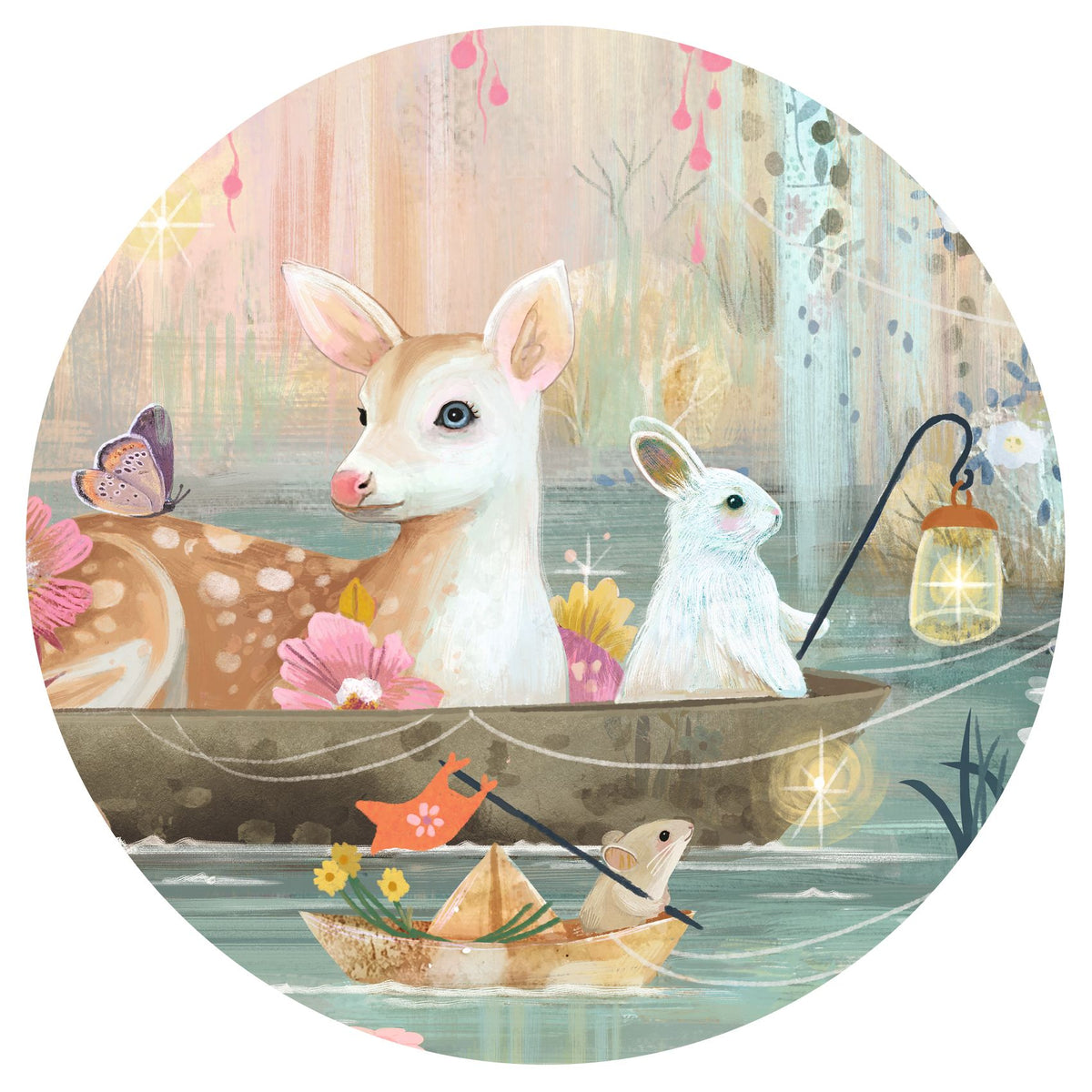 Djeco Pussel Gallery Fairy Lake (350 bitar)