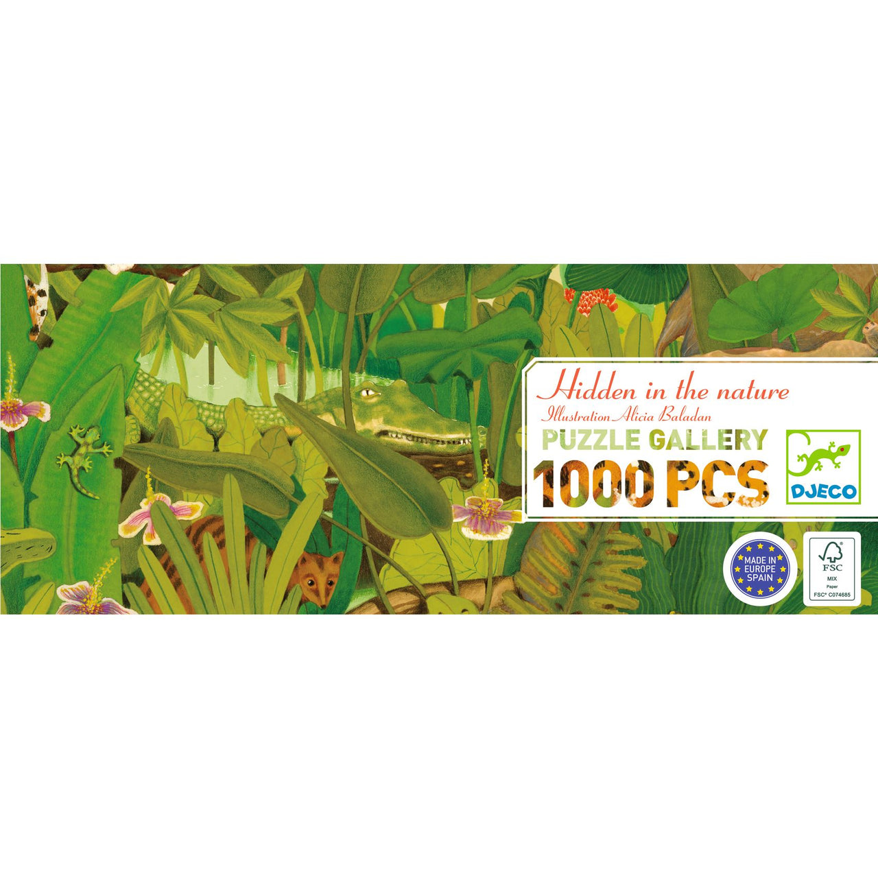 Djeco Galleripussel Hidden In the Nature (1000 bitar)