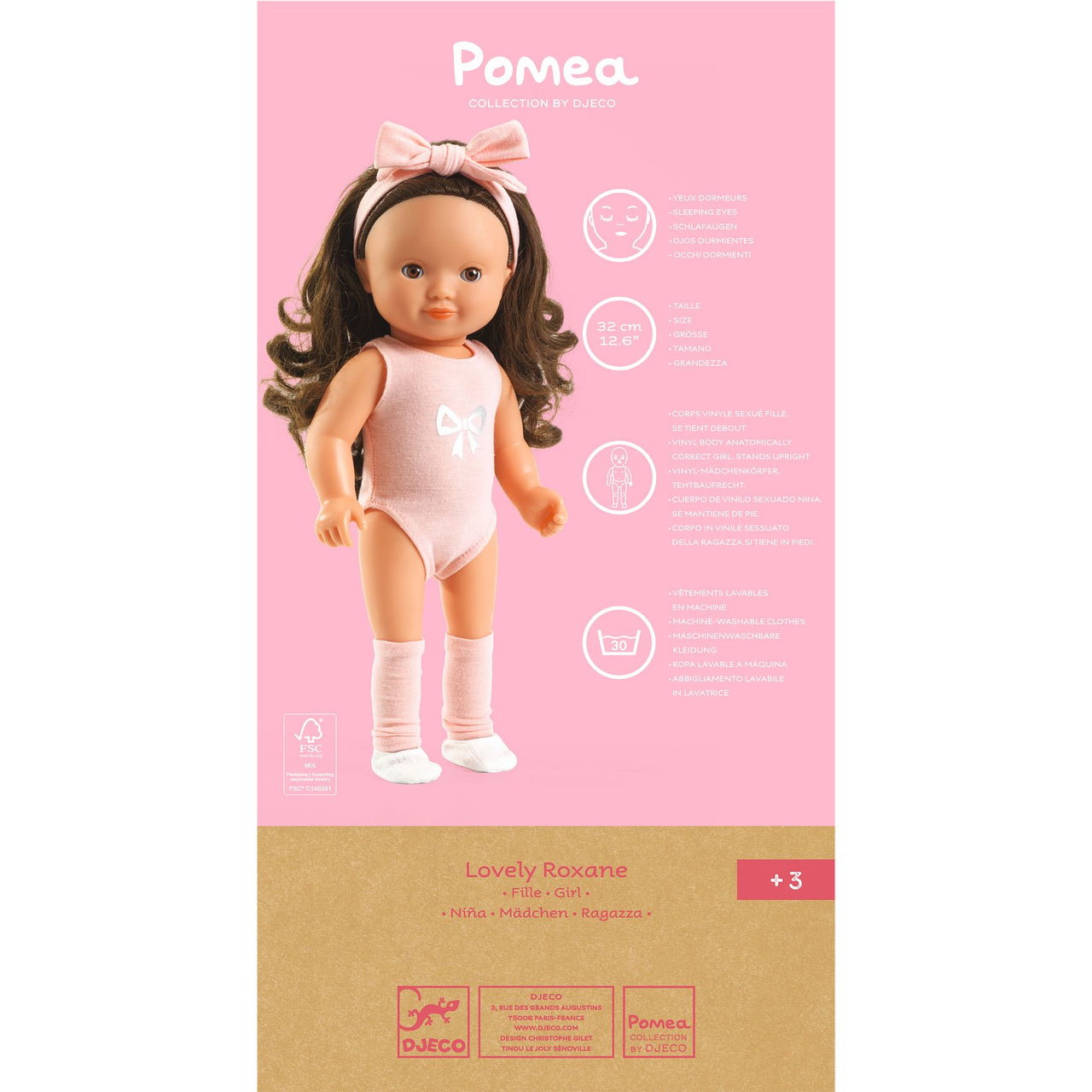 Djeco Pomea Docka Lovely Roxane (32cm)